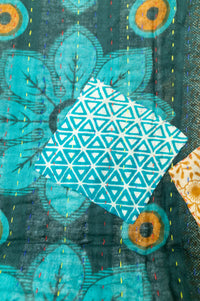 Redemptive Kantha Throw Blanket