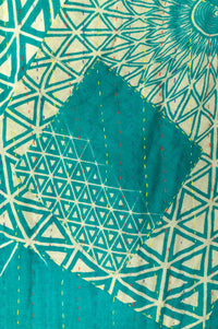Redemptive Kantha Throw Blanket