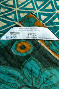 Redemptive Kantha Throw Blanket
