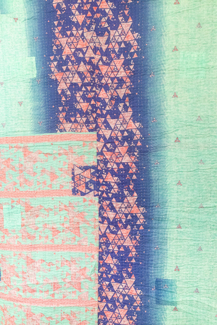 Refreshed Large Kantha Throw