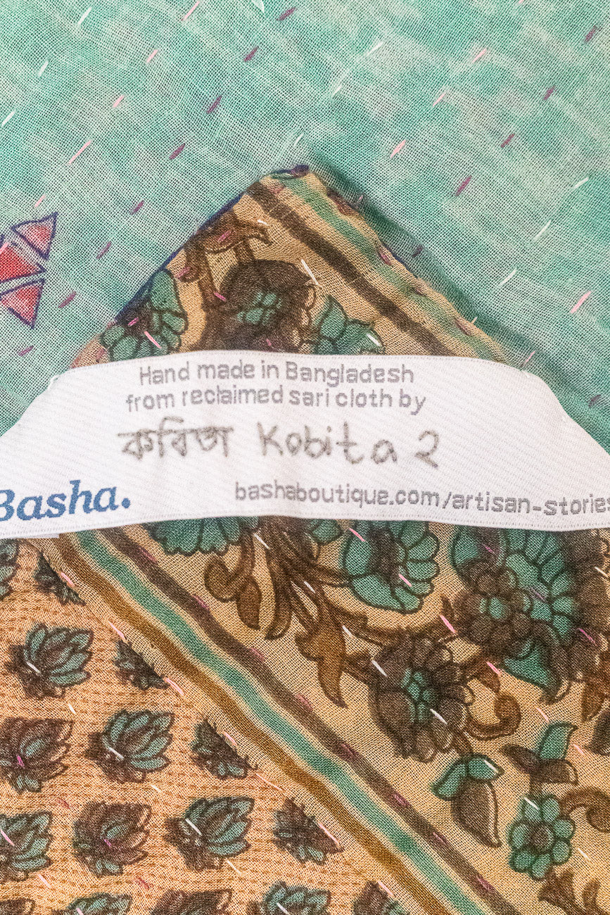 Refreshed Large Kantha Throw