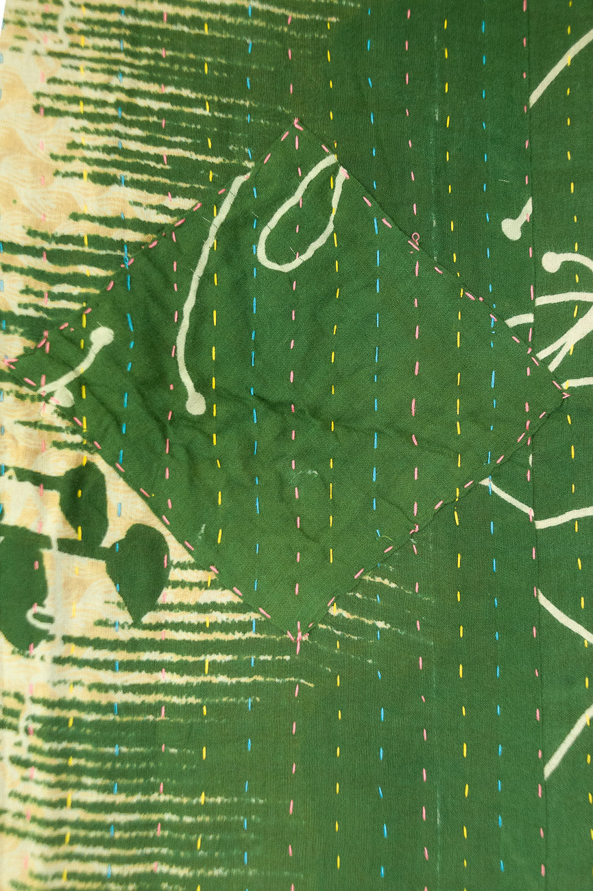 Rejoice Kantha Christmas Throw