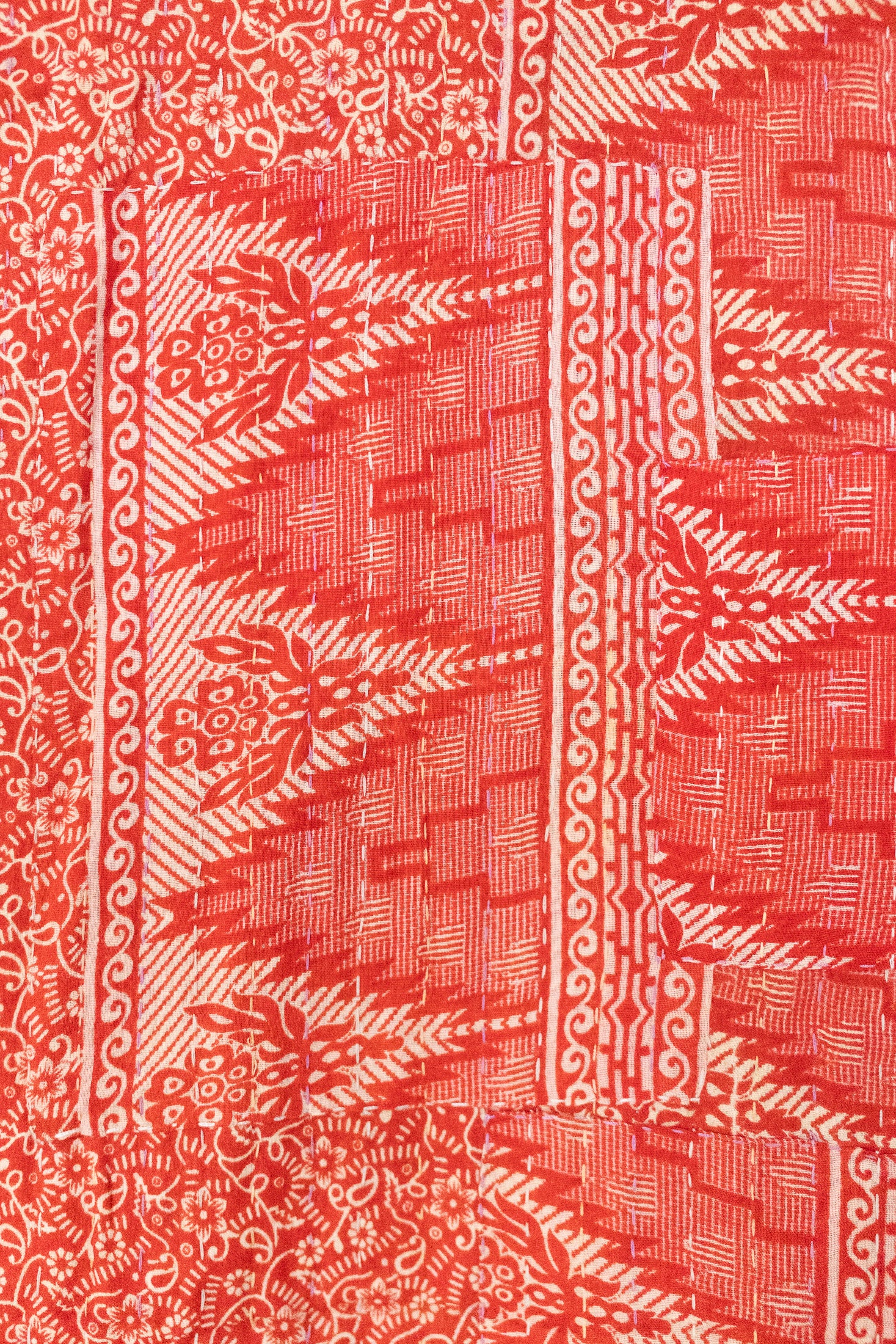 Rejoice Holiday Kantha Blanket