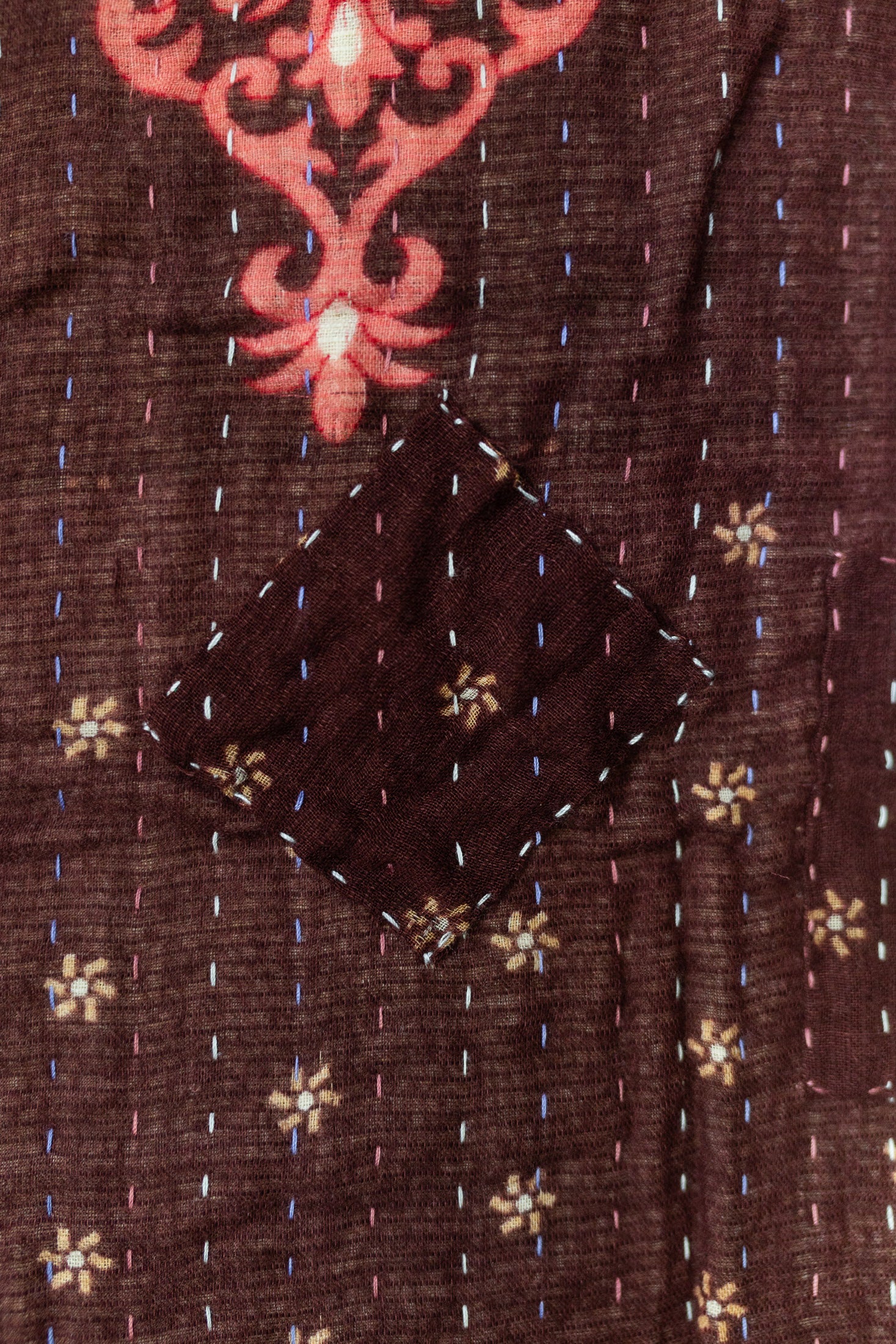 Renewal Kantha Throw