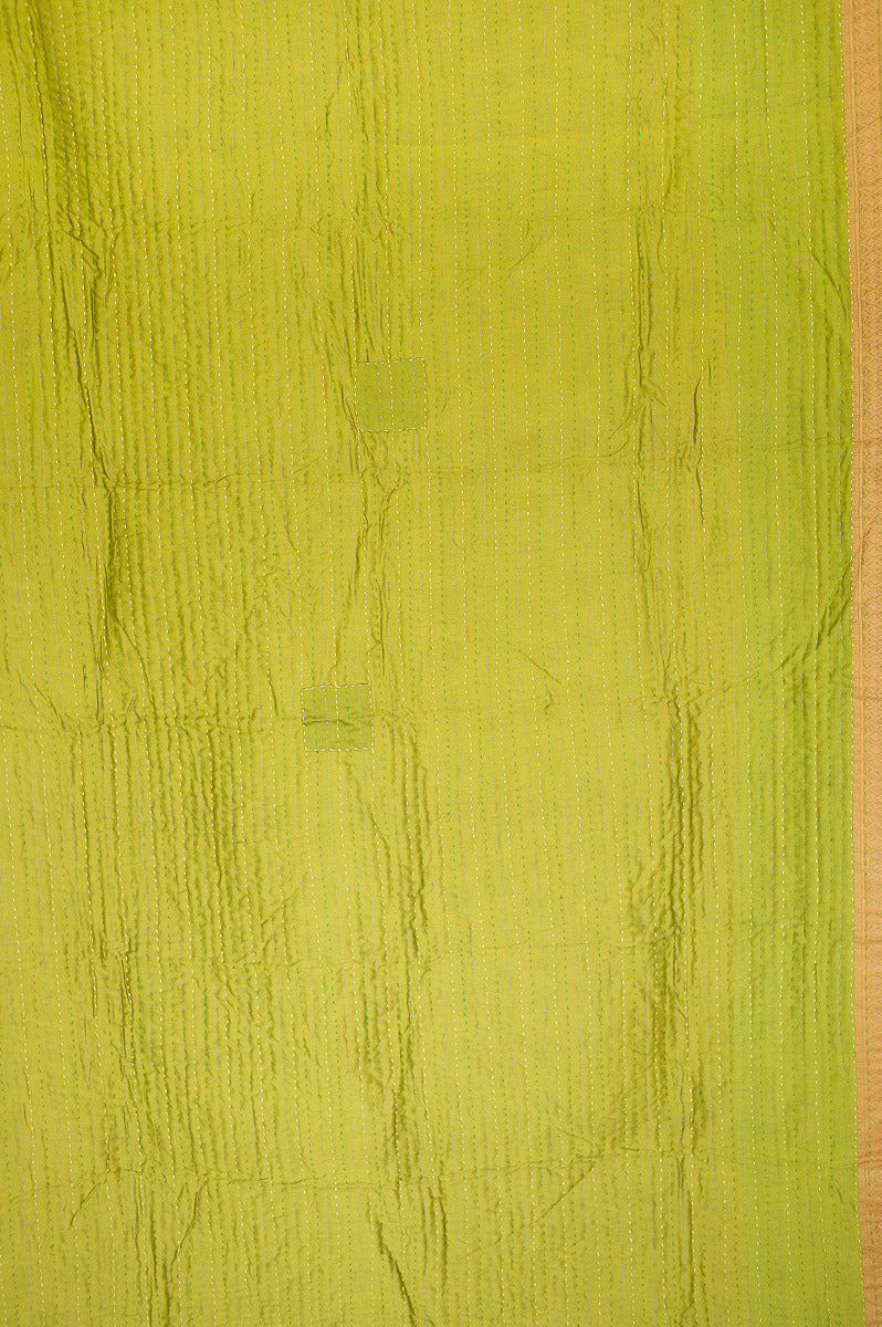 Renewed Silk Blend Kantha Throw