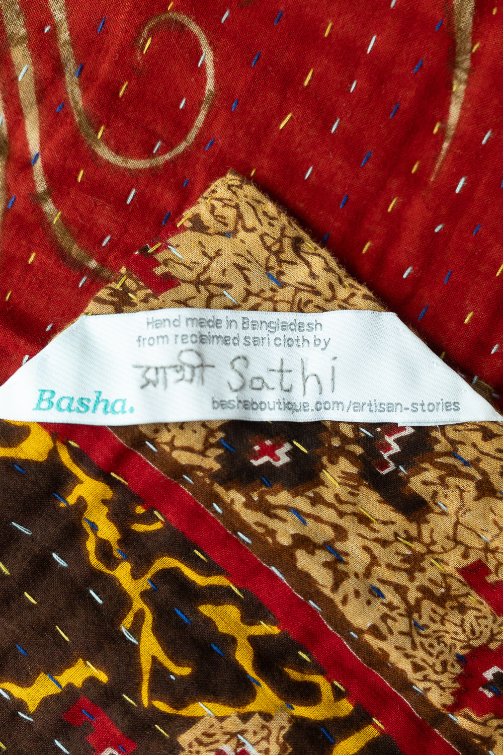 Resilience Kantha Throw