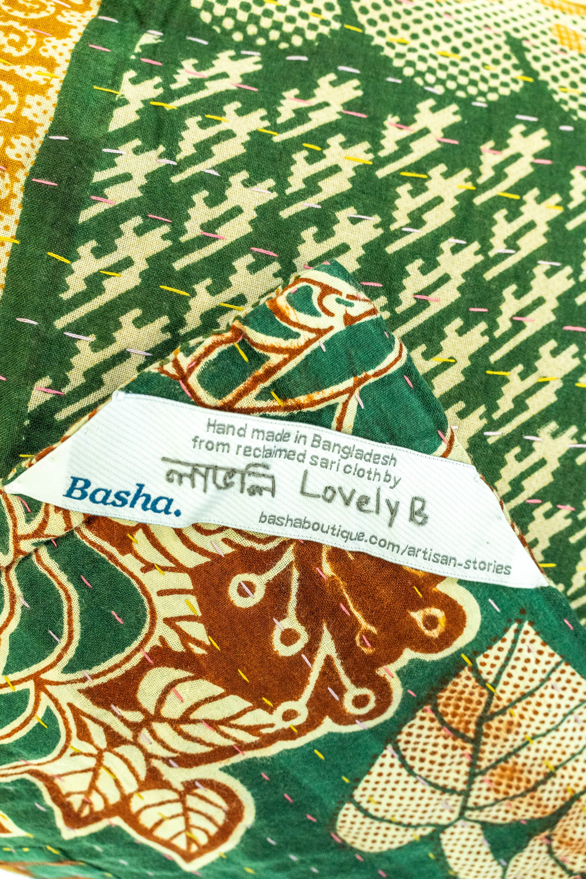 Restore Kantha Throw