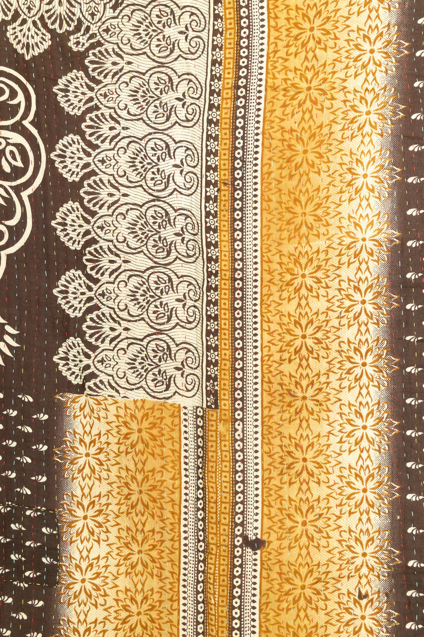 Rooted Large Kantha Throw