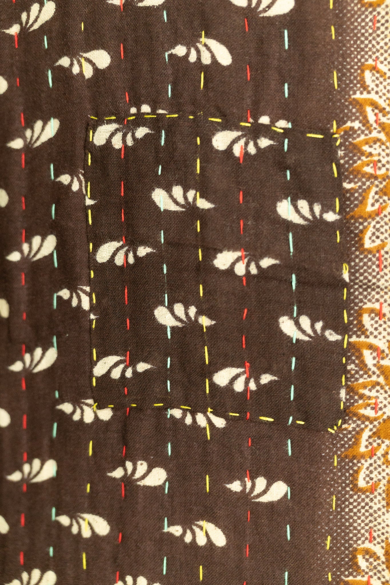 Rooted Large Kantha Throw