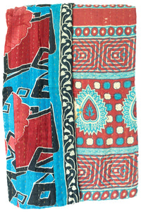 Kantha Throw Bed Quilt
