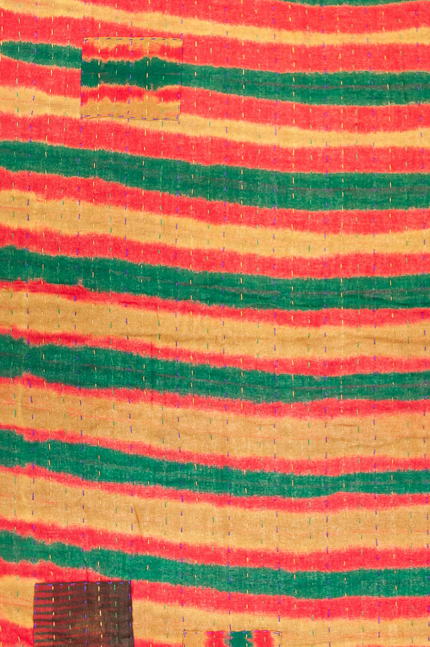 Rudolph Kantha Christmas Throw