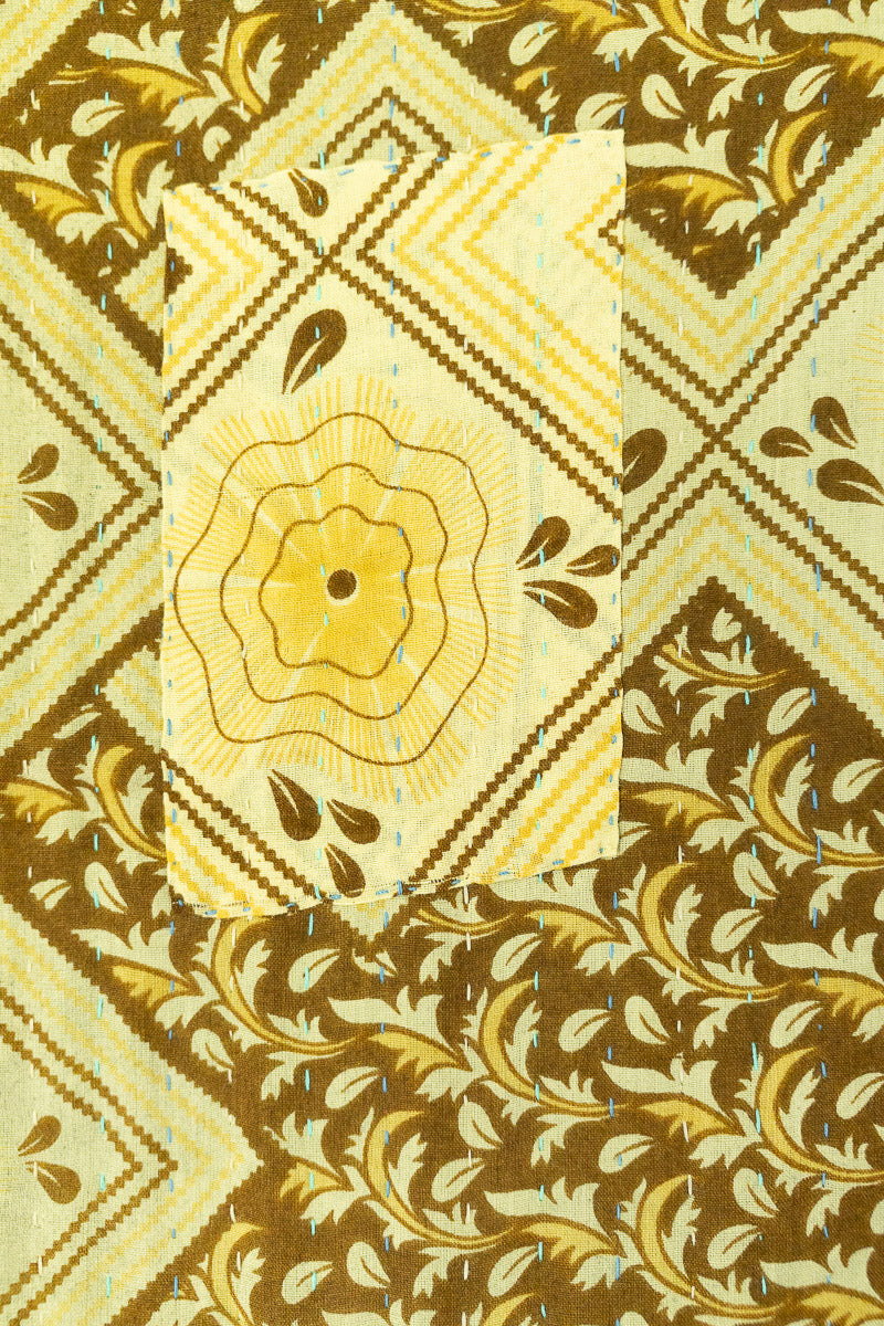 Stillness Large Kantha Throw