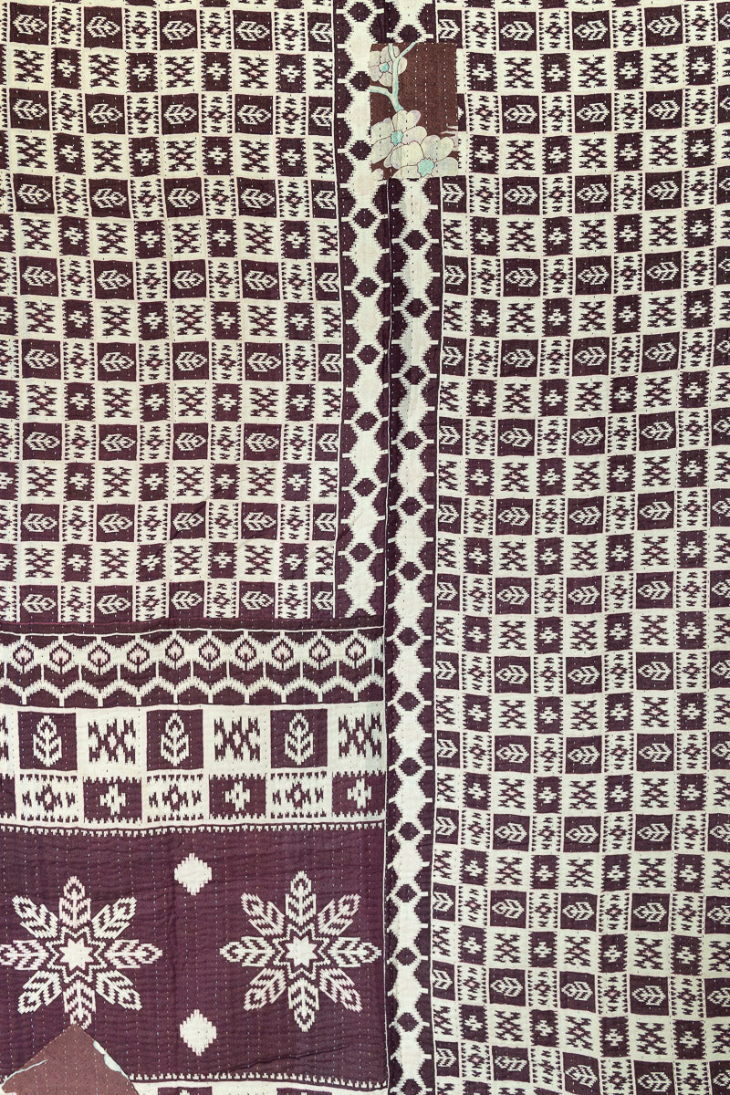 Savor Large Kantha Throw