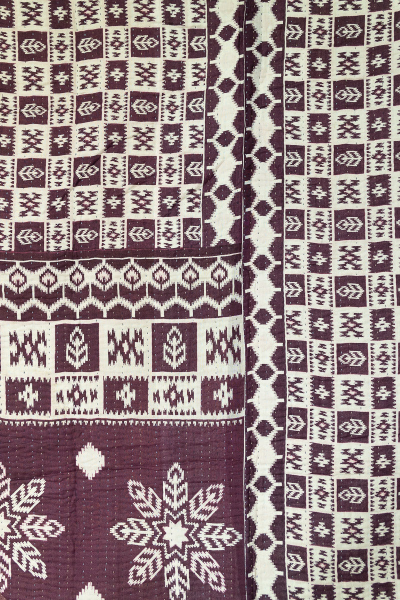 Savor Large Kantha Throw