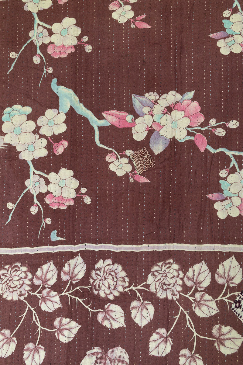 Savor Large Kantha Throw