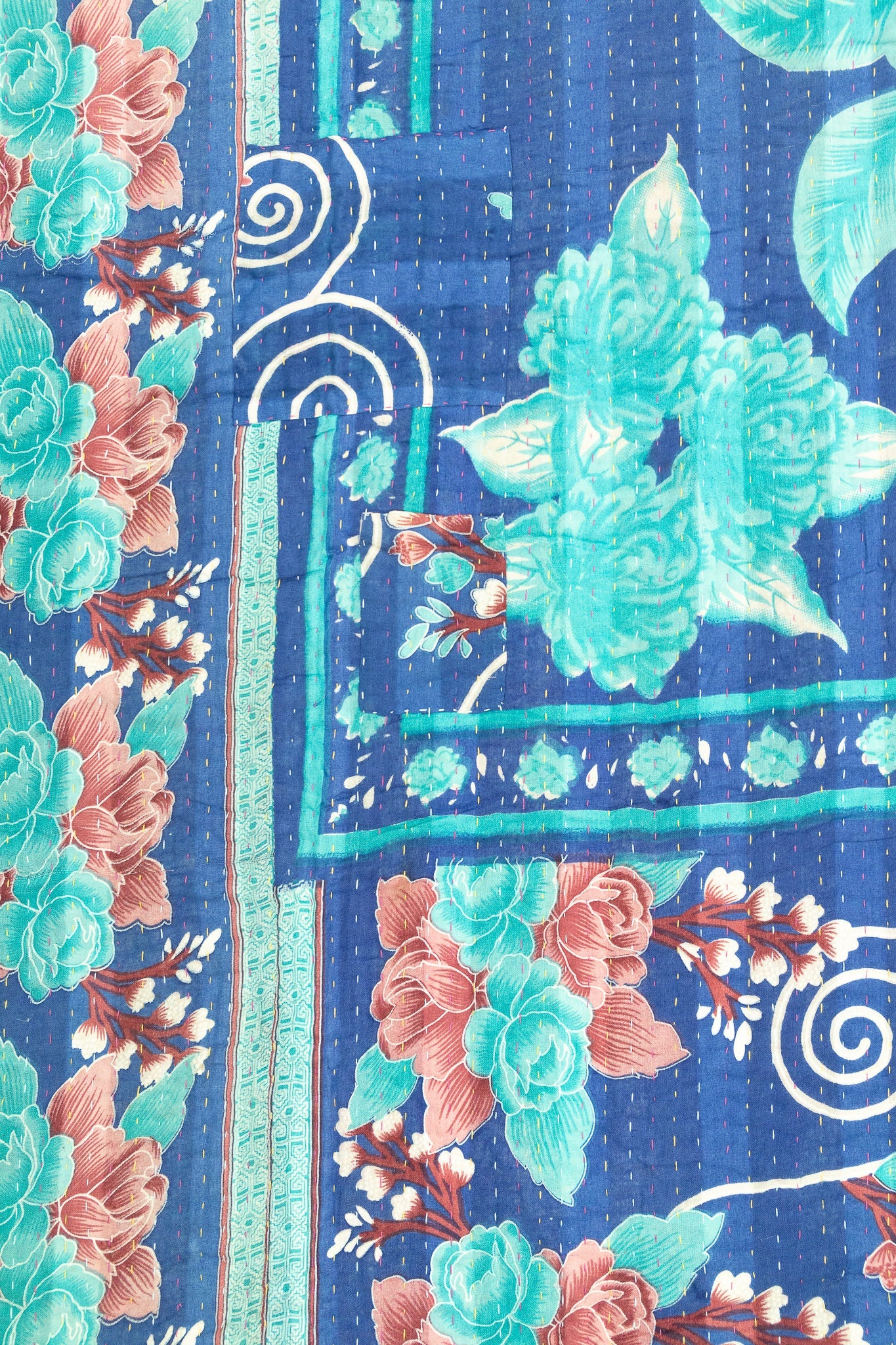 Seaside Large Kantha Throw