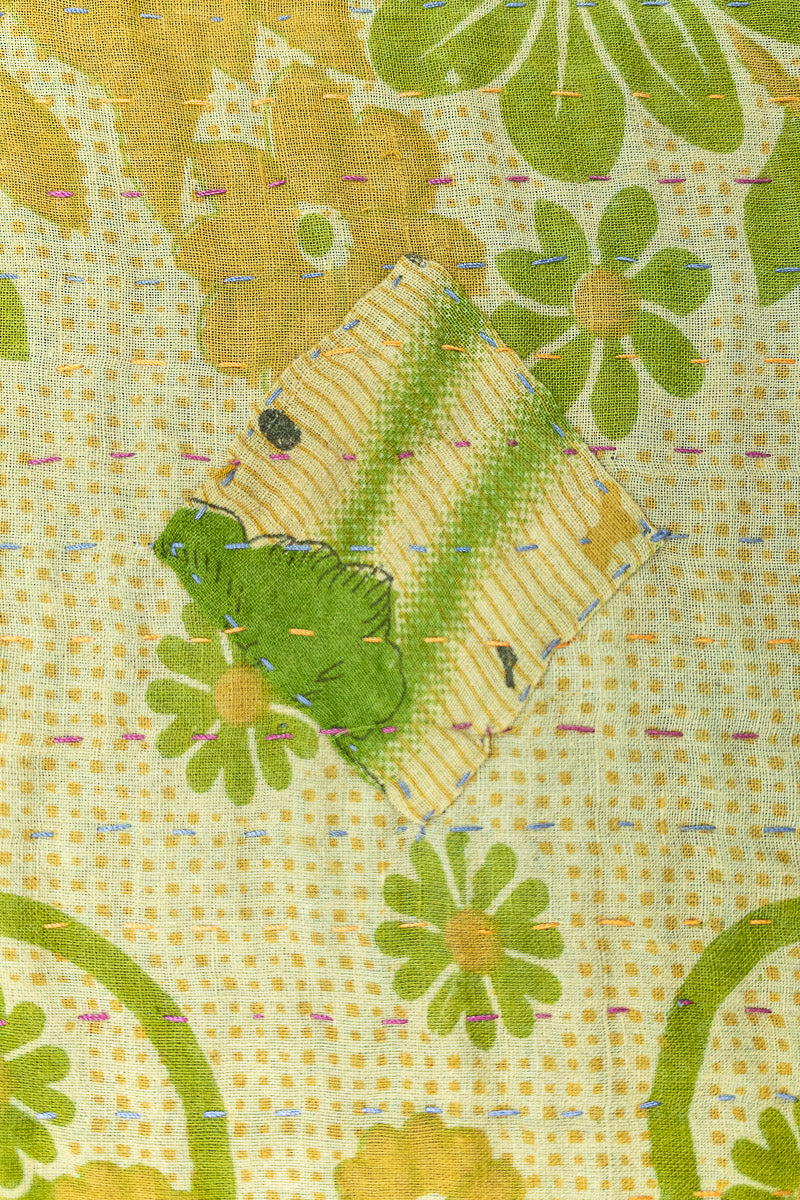 Shimmer Large Kantha Throw