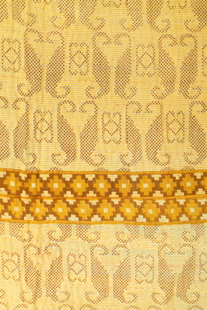 Shimmer Large Kantha Throw