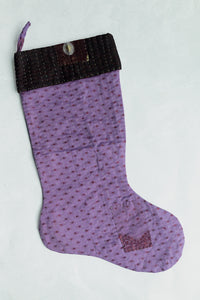 dignify Kantha Luxe Christmas Stocking No. 36