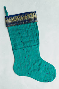 dignify Kantha Luxe Christmas Stocking No. 39