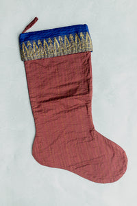 dignify Kantha Luxe Christmas Stocking No. 47