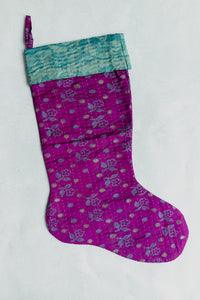 dignify Kantha Luxe Christmas Stocking No. 49