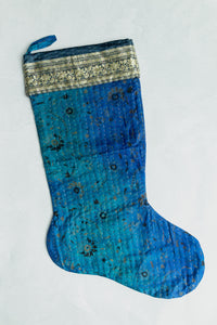 dignify Kantha Luxe Christmas Stocking No. 31