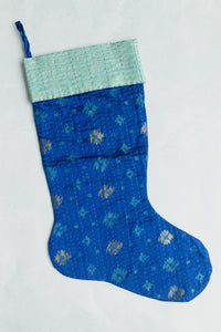 dignify Kantha Luxe Christmas Stocking No. 32