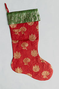 dignify Kantha Luxe Christmas Stocking No. 10