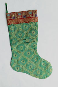 dignify Kantha Luxe Christmas Stocking No. 11