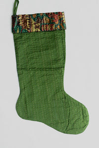 dignify Kantha Luxe Christmas Stocking No. 15