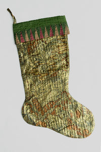 dignify Kantha Luxe Christmas Stocking No. 18