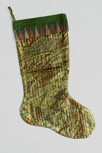 dignify Kantha Luxe Christmas Stocking No. 19