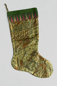 dignify Kantha Luxe Christmas Stocking No. 19