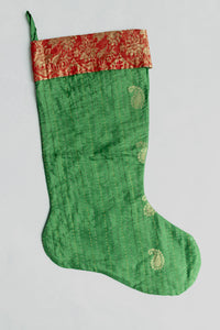 dignify Kantha Luxe Christmas Stocking No. 20