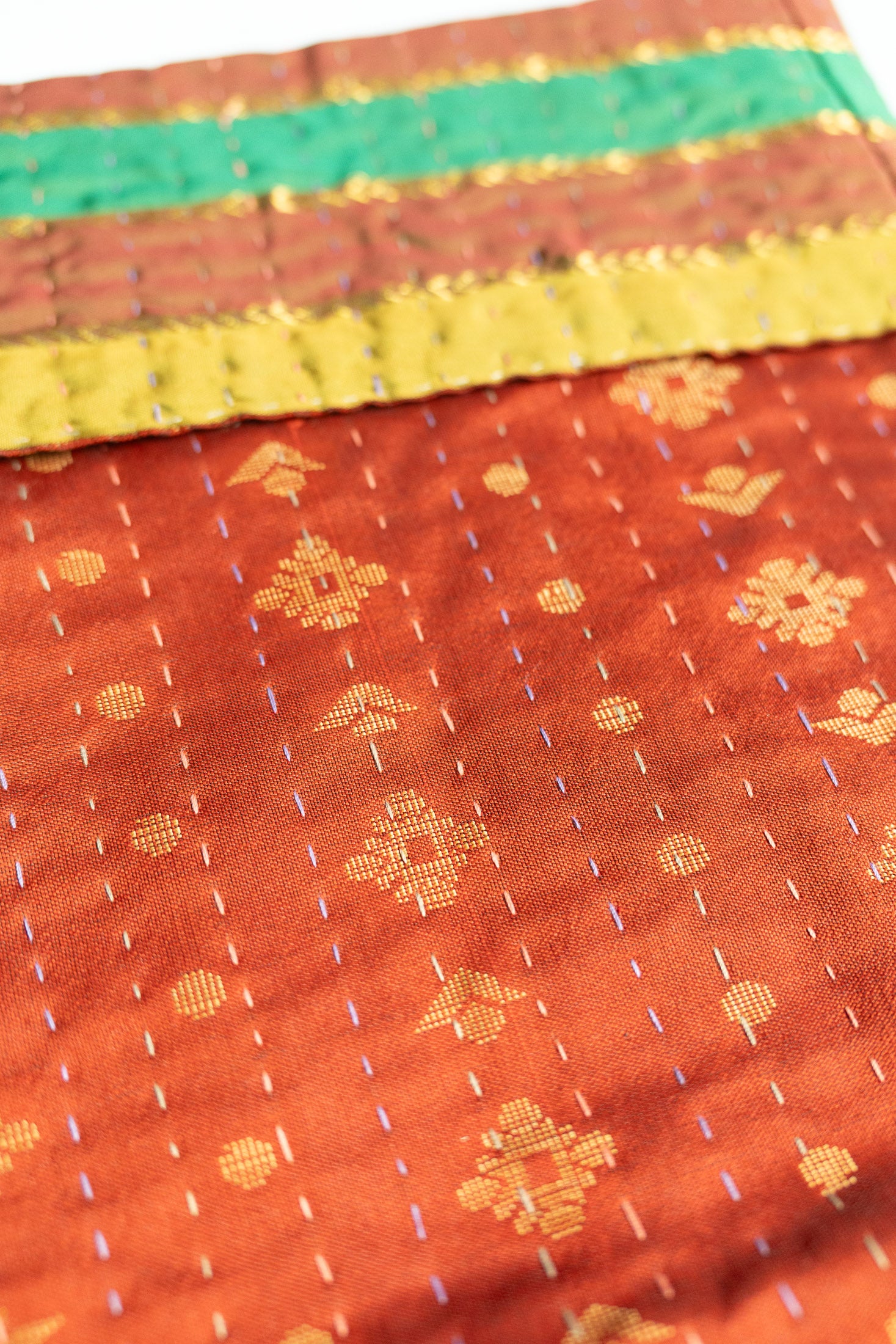 Kantha Holiday Stocking — Luxe No. 22