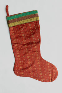 dignify Kantha Luxe Christmas Stocking No. 22