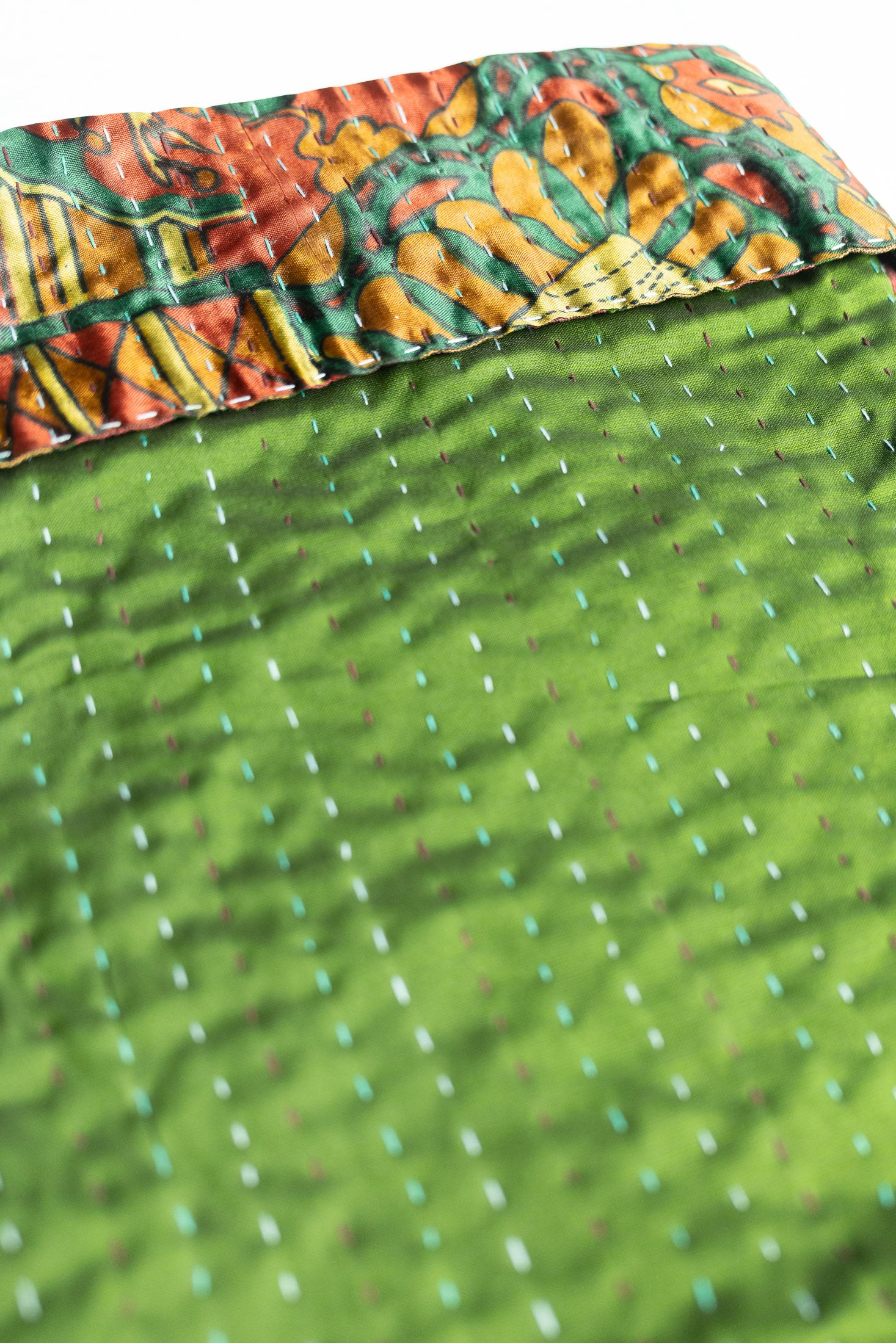 Kantha Holiday Stocking — Luxe No. 5