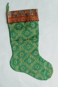 dignify Kantha Luxe Christmas Stocking No. 7