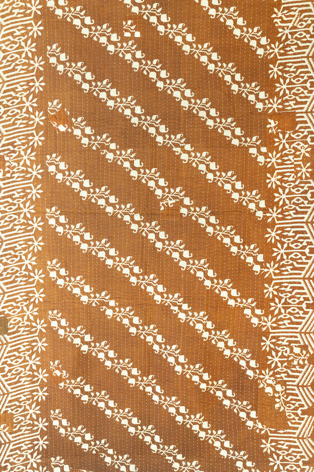 Kantha Throw Bed Quilt