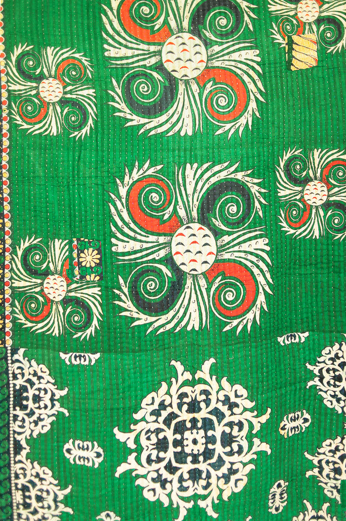 Kantha Holiday Throw