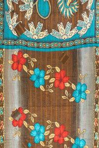 Solace Kantha Throw Blanket