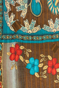 Solace Kantha Throw Blanket