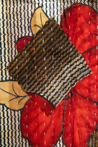 Solace Kantha Throw Blanket