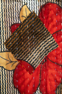 Solace Kantha Throw Blanket
