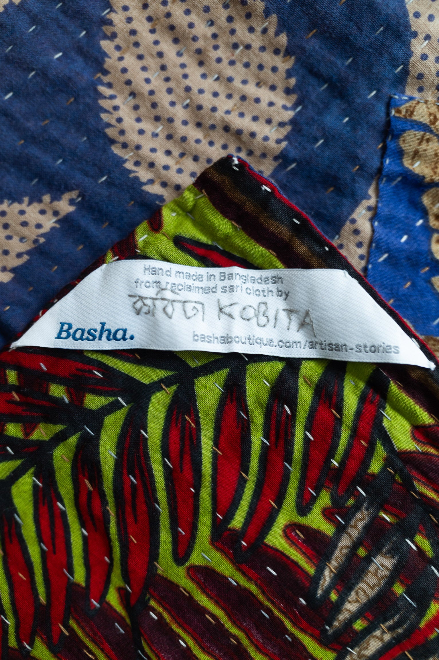Solace Kantha Throw