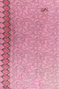 Spade Kantha Throw Blanket