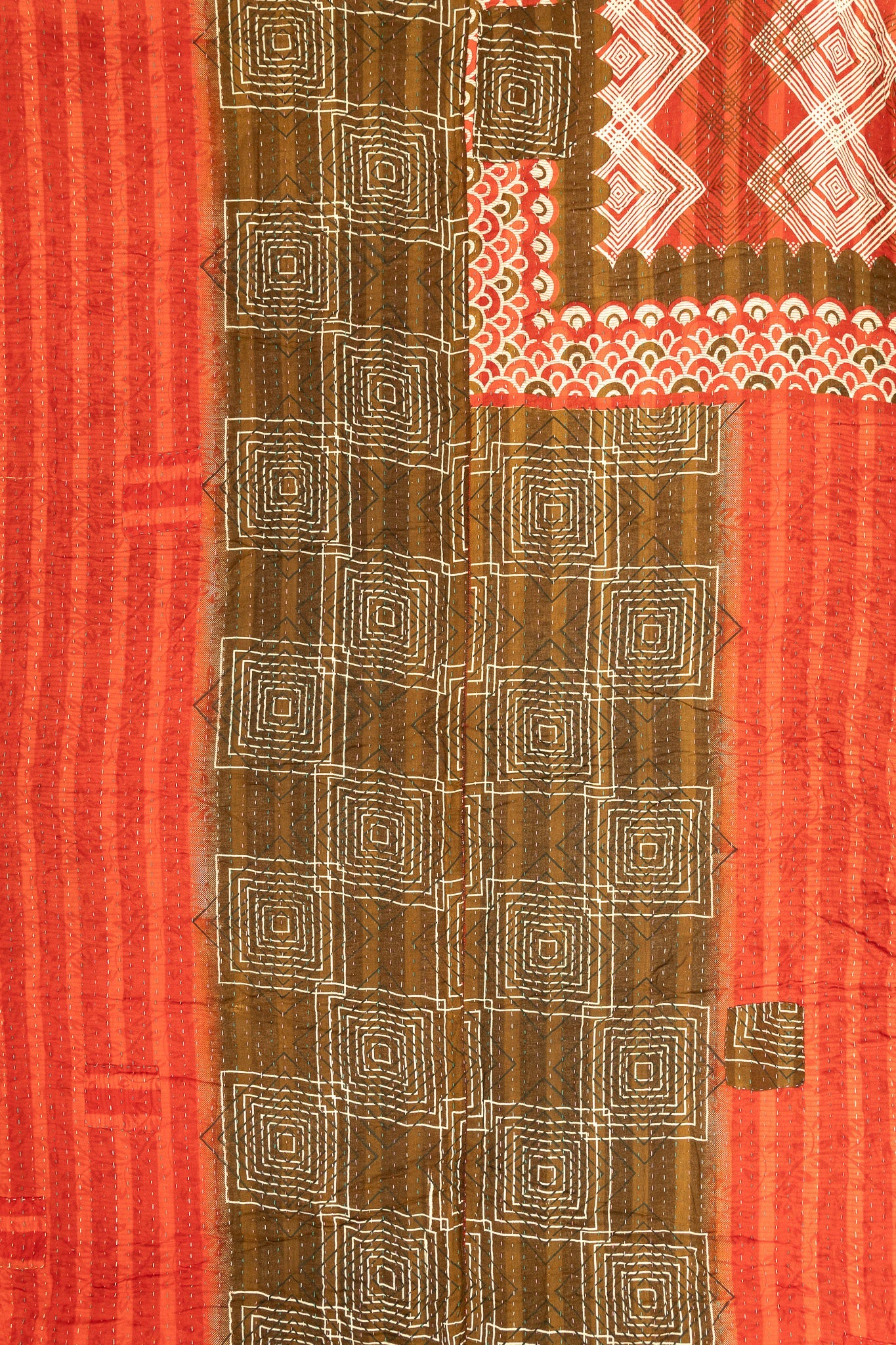 Spring Large Kantha Throw