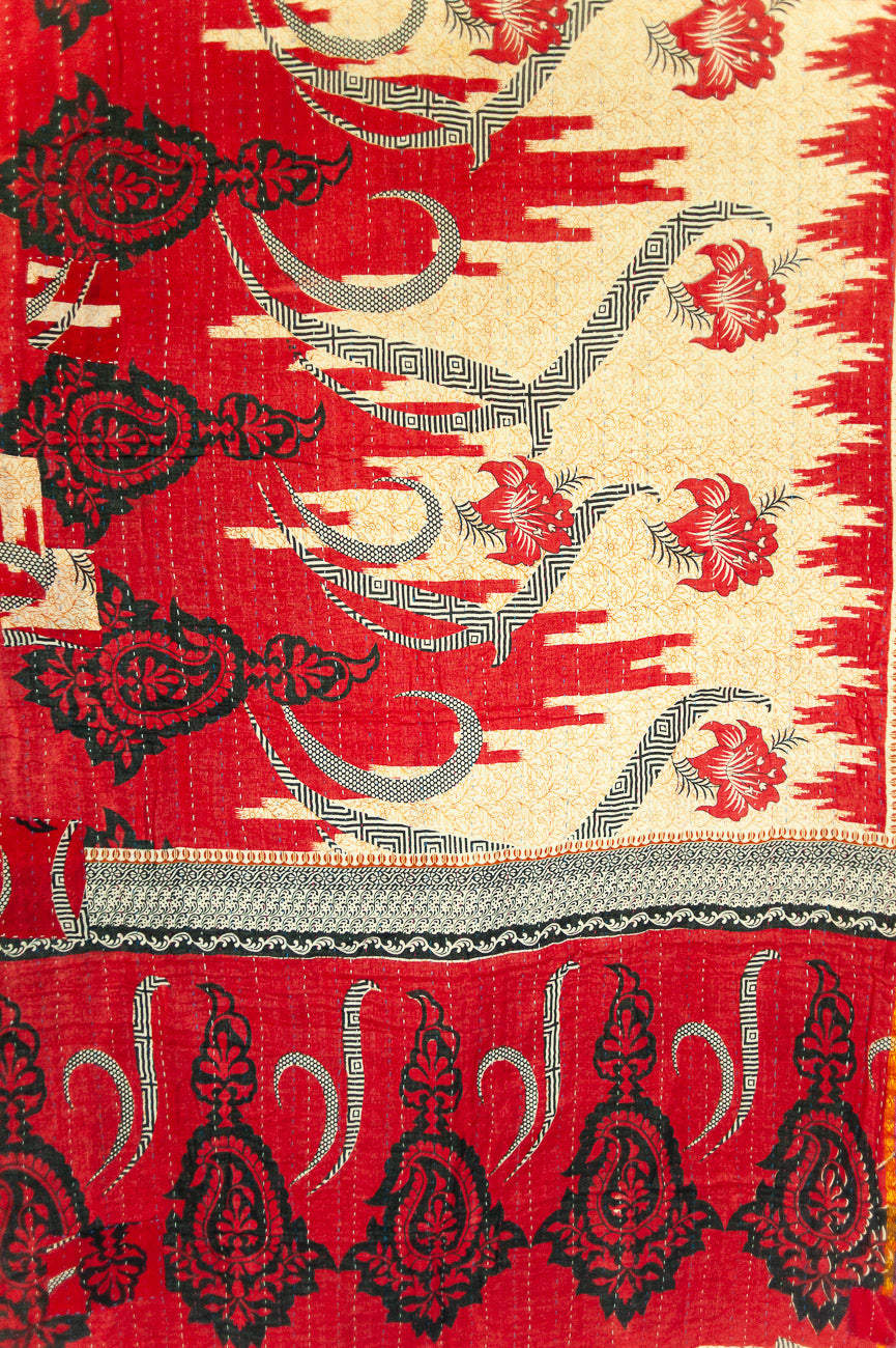 Kantha Holiday Throw