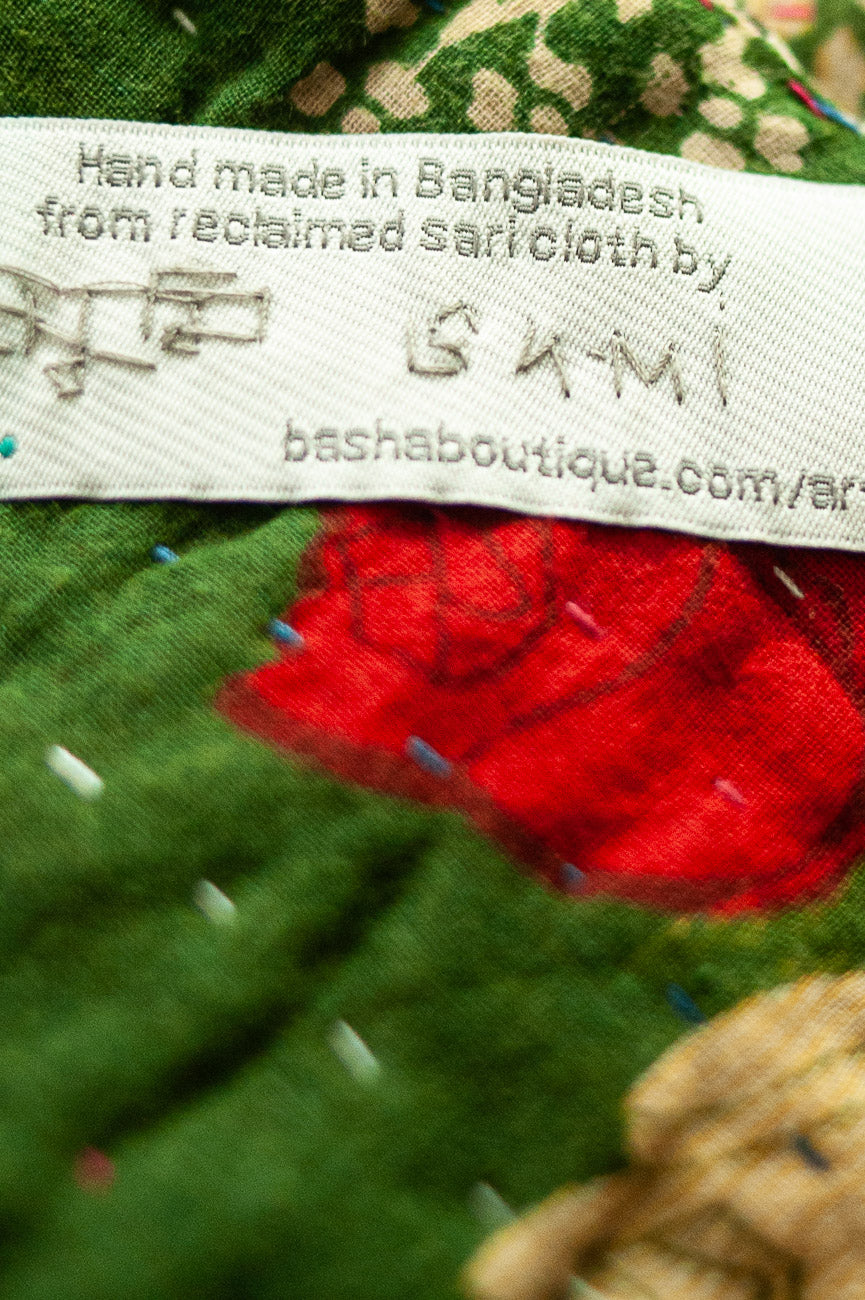 Spruce Kantha Christmas Throw